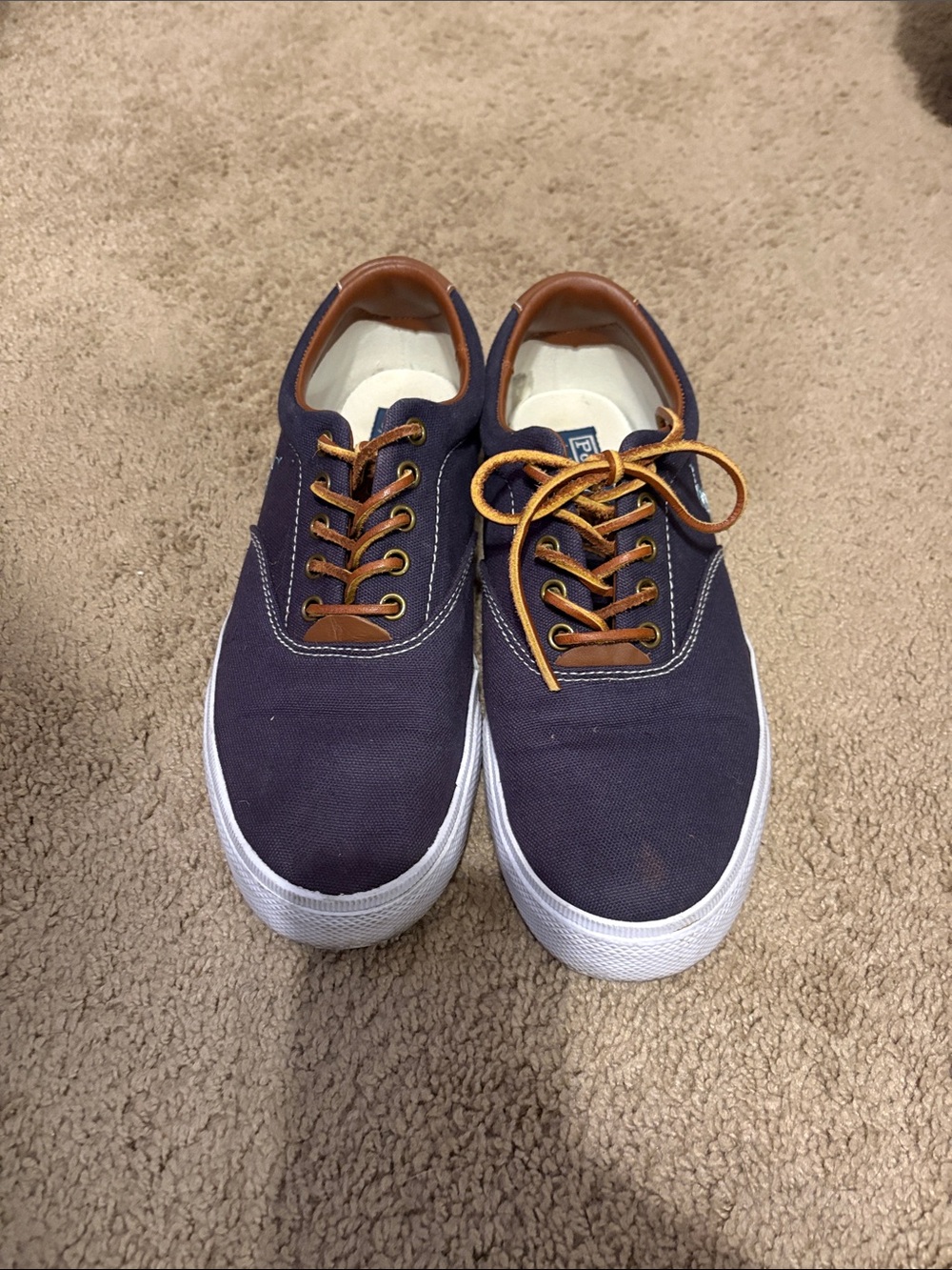 🫐Vaughn polo canvas sneakers🫐